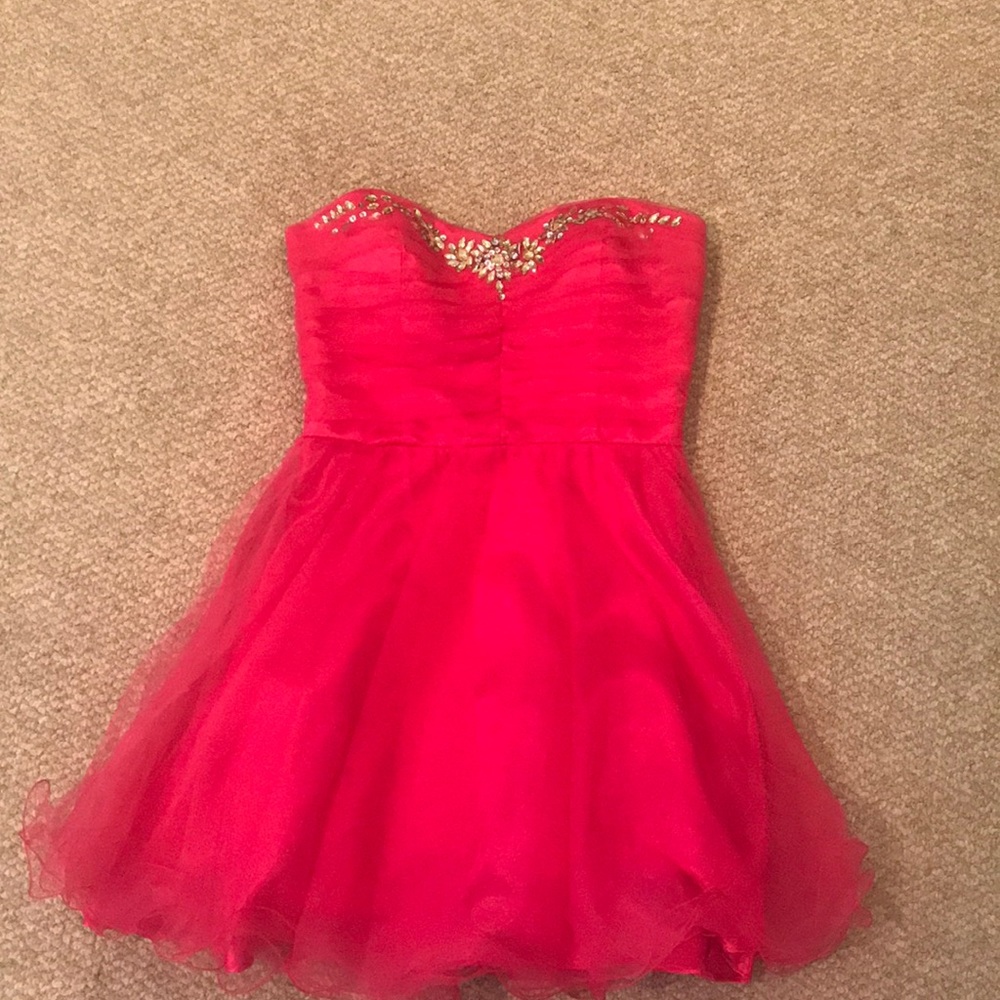 Pink homecoming dress